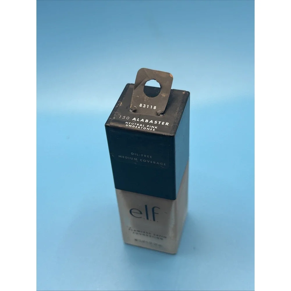 ELF e.l.f. Flawless Satin Foundation - 150 Alabaster 83118 - New Sealed